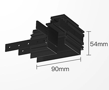 SCON mur à Angle droit 90 degrés coin de plafond L forme connecteur aimant lumière accessoires: Wall Right 90degree