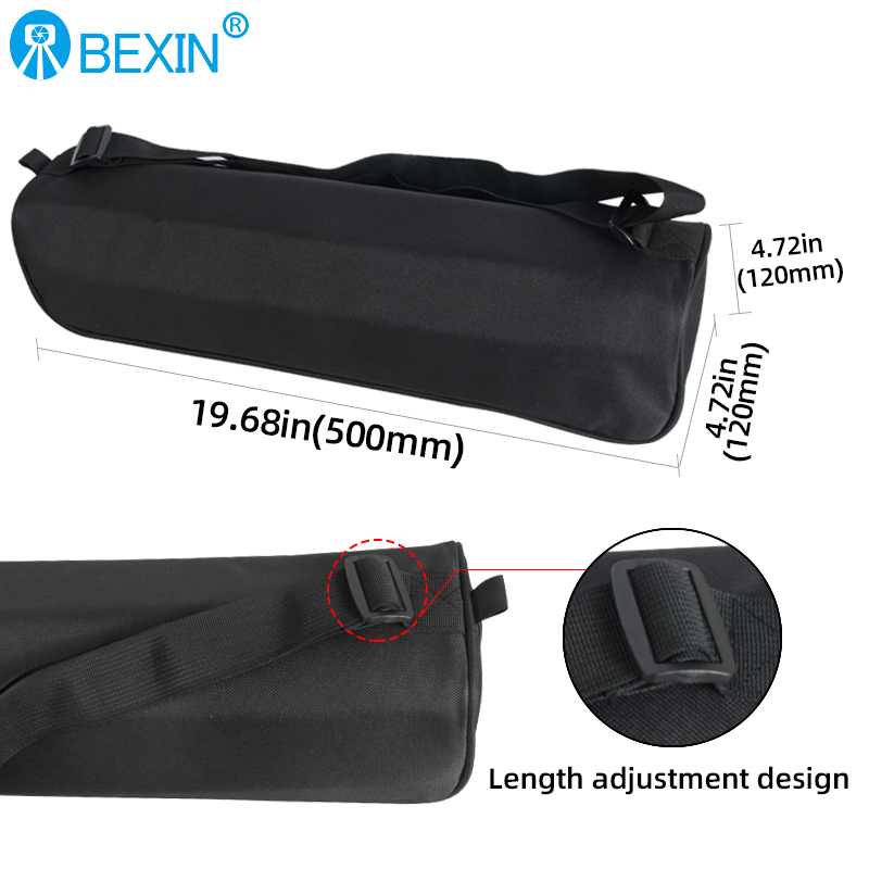 Fotograferingsutstyr stativpose kamera stativ oppbevaringspose beskyttelsespose nylonmateriale 50cm 40cm til kamerastativ