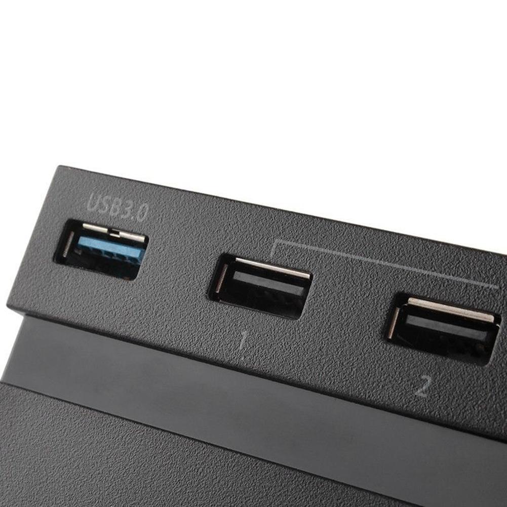 Concentrador de adaptador de extensión de alta velocidad para PS4, 5 puertos USB 3,0, 2,0