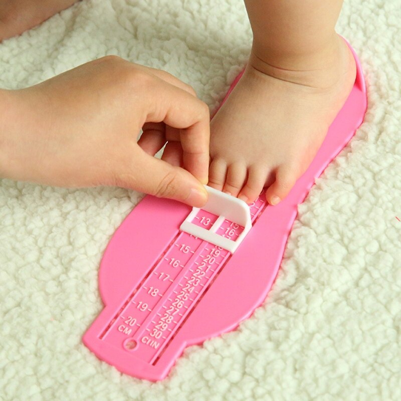 Barn fod måle rekvisitter spædbarn fødder måle gauge baby kid sko størrelse måle lineal værktøj toddler sko fittings måle enhed