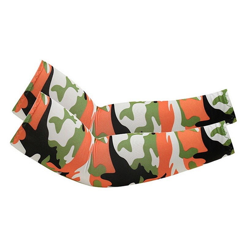 Maniche da braccio da gioco maniche da bicicletta protezione UV corsa maniche da ciclismo protezione solare scaldamuscoli bracciale da sole polsino: 4
