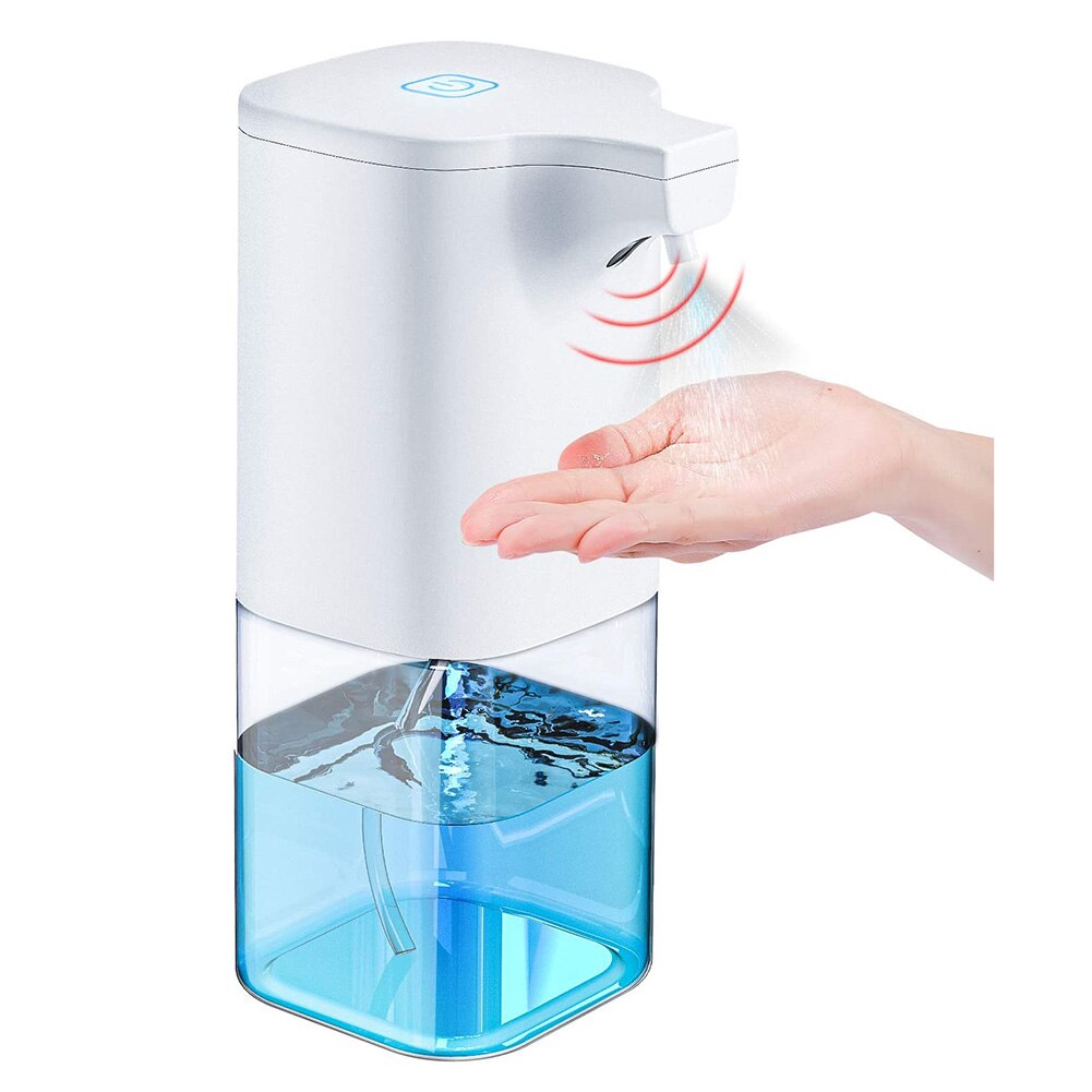 350ml Smart Automatic Liquid Soap Dispenser Alcohol Sprayer Kitchen Bathroom Touchless Infrared Sensor Hand Washing Container