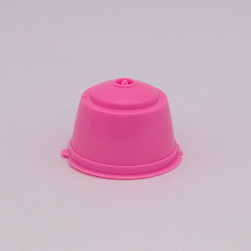 1PC Reusable Coffee Capsule Capsule Cup Kitchen Accessories Plastic Popular Refillable For Coffee Machine: Pink