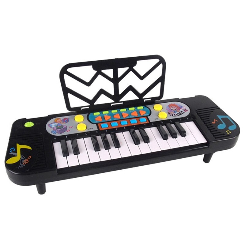 25 Keys Kids Baby Musical Toys Children Musical Portable Instrument Electronic Piano Keyboard Educational Toys For Girl: Default Title