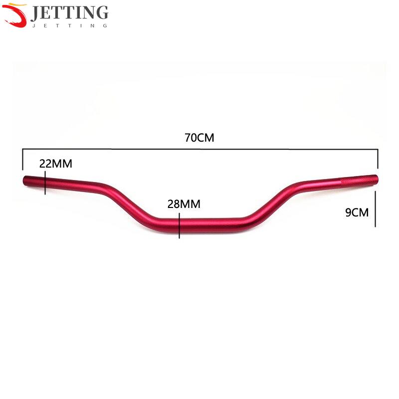 Universele 28Mm Motorfiets Stuur Cnc Aluminium Scooter Handvat Stuur Stuur Stuur Voor Pitfiets