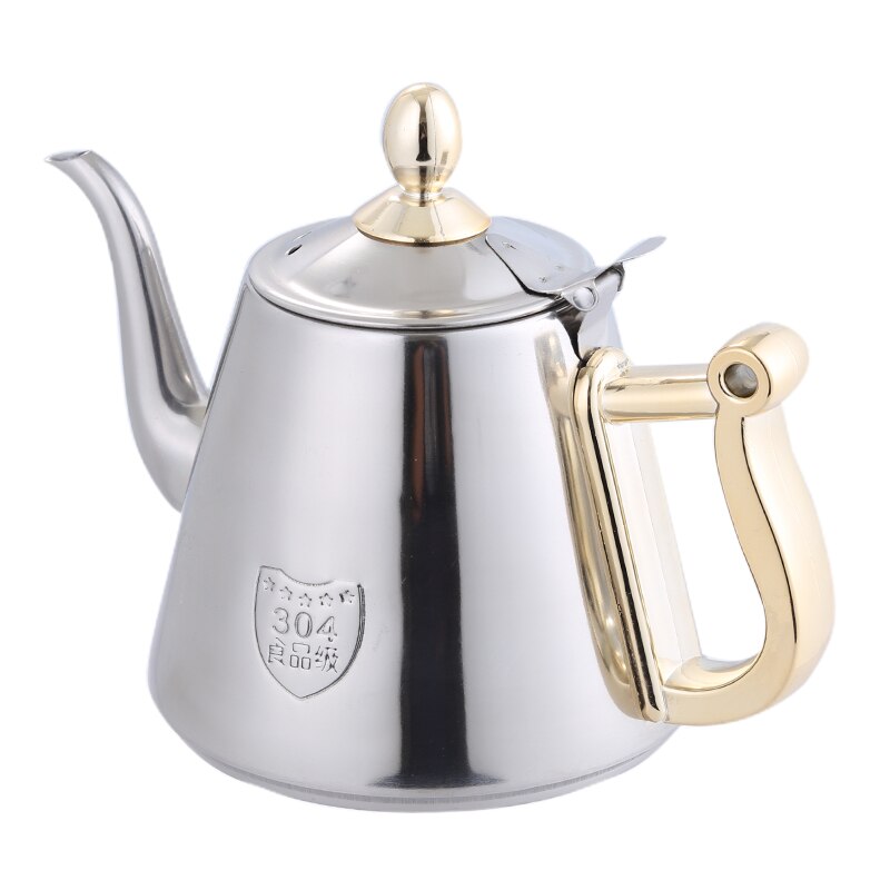 Dikke 1.5L SUS304 rvs koffiepot waterfles thee apparaat franse pers koffie pot melk mode pot