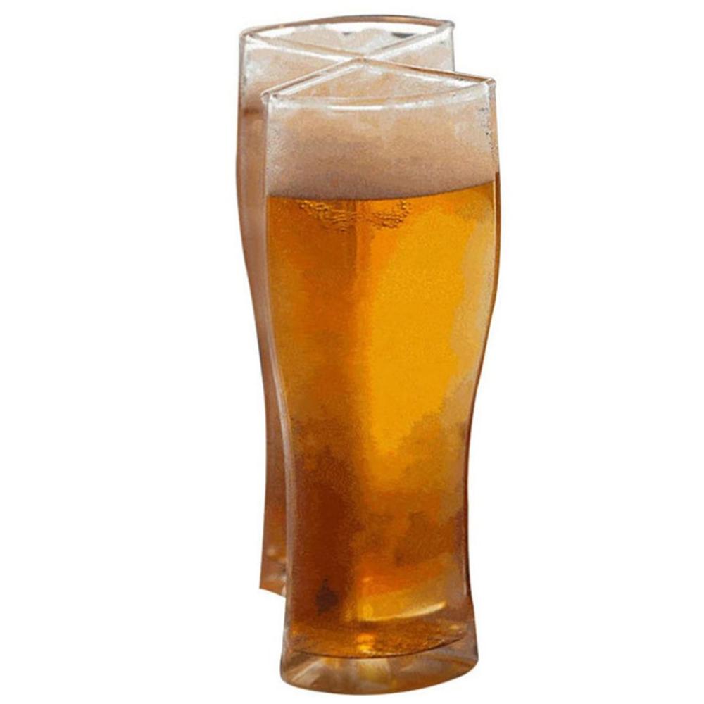 Beer Glasses 4 in 1 Acrylic Plastic Beer Mug Super Schooner Beer Glasses Pub Style Beer Glasses Home Dining Bar Beer Glasses