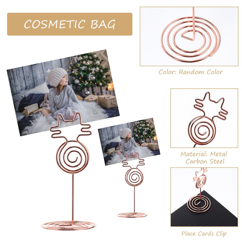 12 pz ristorante ufficio segnaposto da tavolo supporto da tavolo impostazione etichetta clip casa ufficio Deposito