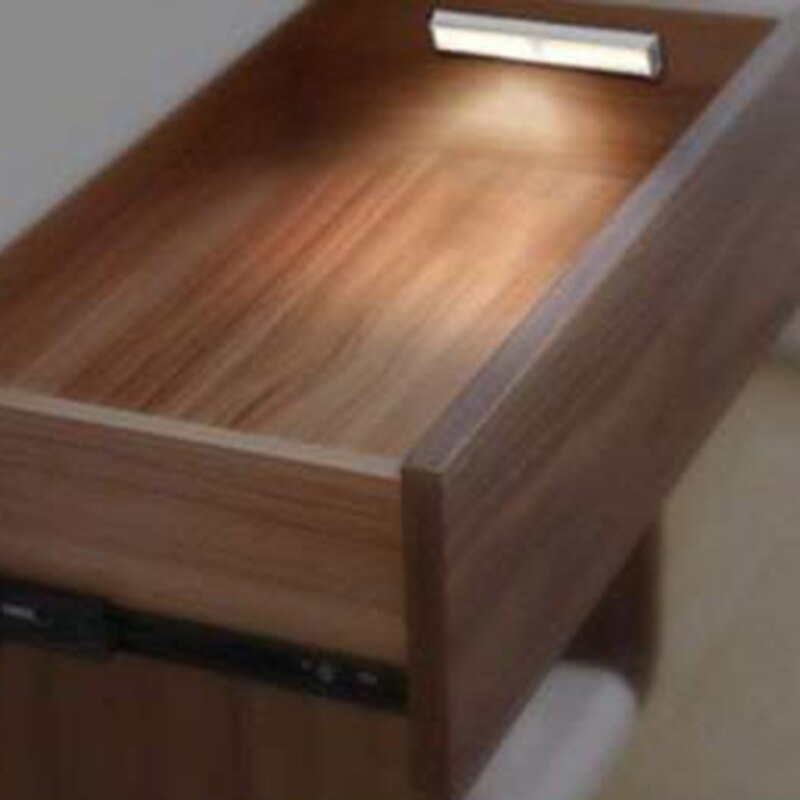 Intelligent Menselijk Lichaam Infrarood Sensor Led Kast Licht Garderobe Licht Gang Sensor Wit Warm Licht Nachtlampje