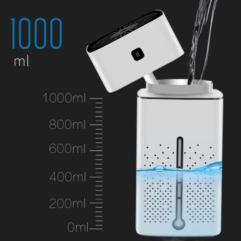 Mini Air Humidifier LED Night Light Ultrasonic USB Aromatherapy Diffuser Humificador Sprayer Disinfection Portable Office Home