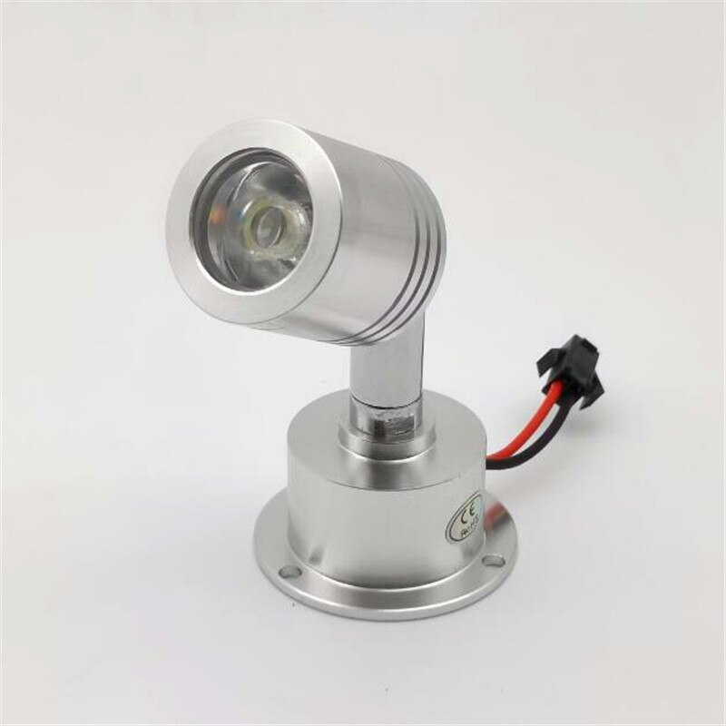 6 Stks/partij Downlight Mini Led Spots 3W 220V 360 Graden Rotatie Spotlamp Sieraden Lamp Achtergrond Verlichting Ce Rohs