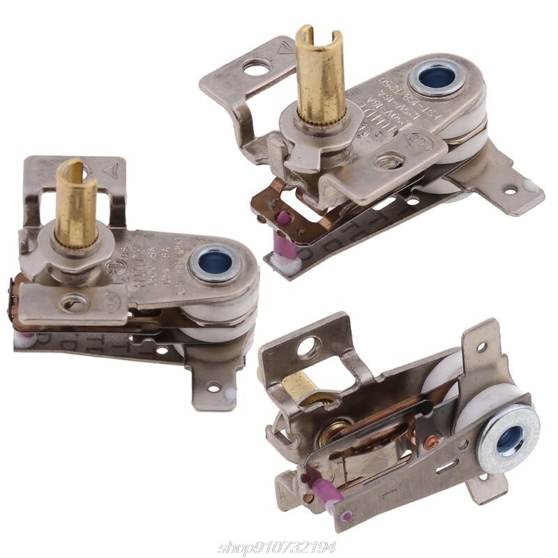 Termostato de calefacción bimetálico ajustable, interruptor de temperatura de 90 Celsius, CA 250V 16A, KDT-200, , N06 20
