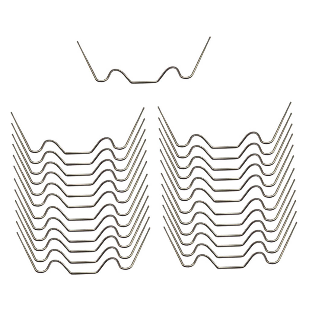 Zestaw 25 klipsy mocujące szybę ze szkła szklarniowego ze stali nierdzewnej, zaciski robić przewodów typu W robić prawie wszystkich szklarni z ramą aluminiową