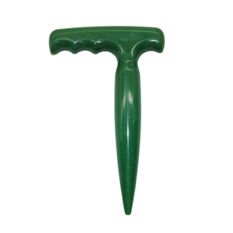 Plastic Soil Punching Machine Seedling Puncher Sowing Tool Spread Soil Punching Machine Gardening Supplies Garden: Default Title