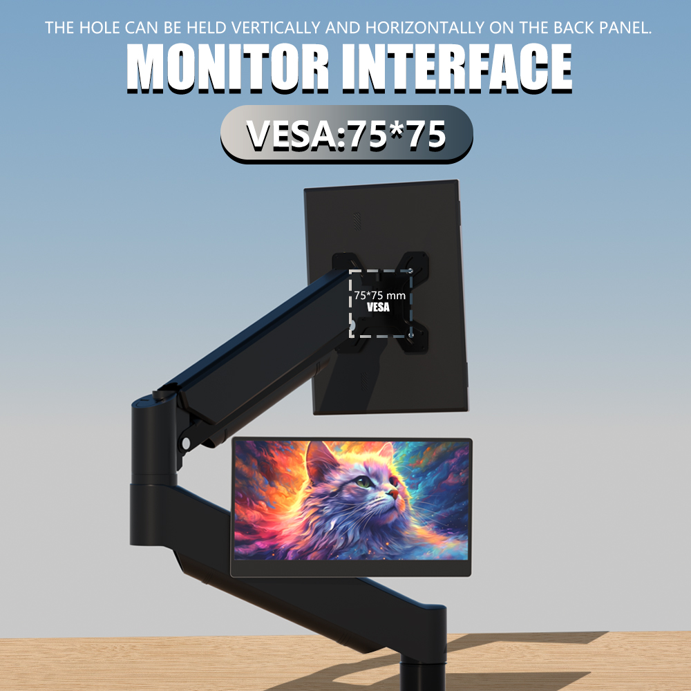 MUCAI N140-S36 Tragbares Display 14 Zoll 60 Hz Auflösung 1366*768 TN Panel 250cd/ ㎡ Tragbarer Monitor mit Helligkeit und 3 ms Reaktion