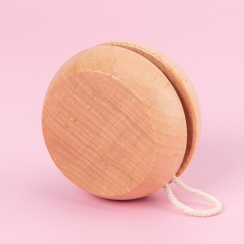 Kinder Yo-Yo Mädchen Jungen Farbe Nette Holz Yo-Yo Spielzeug Für Kindergarten Verschiedene Muster Von Yo-Yo Mecanum Rad Spielzeug: 8