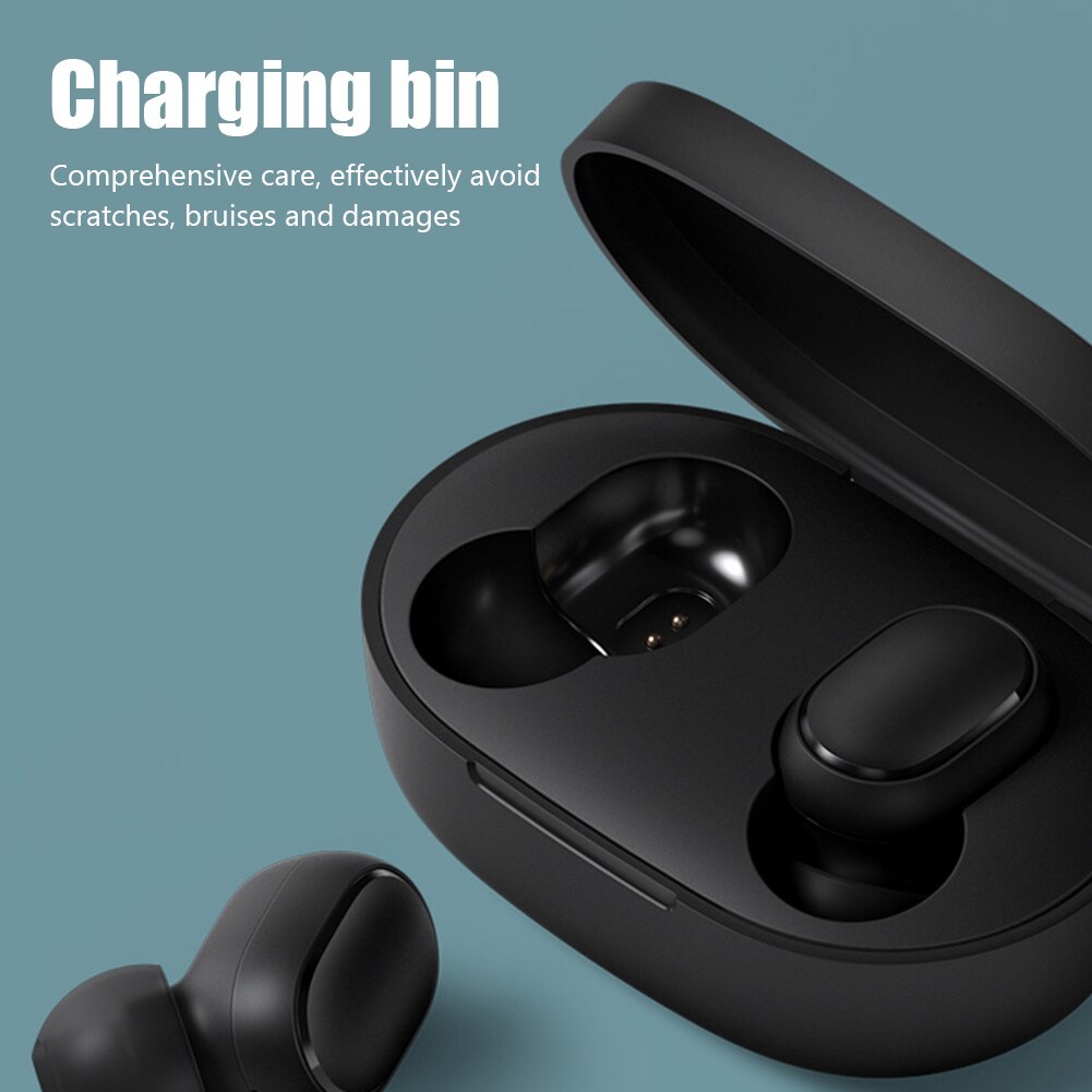 300 mah ladeveske med usb-kabel for xiaomi redmi airdots in ear tws ørepropper trådløse øretelefoner tilbehør