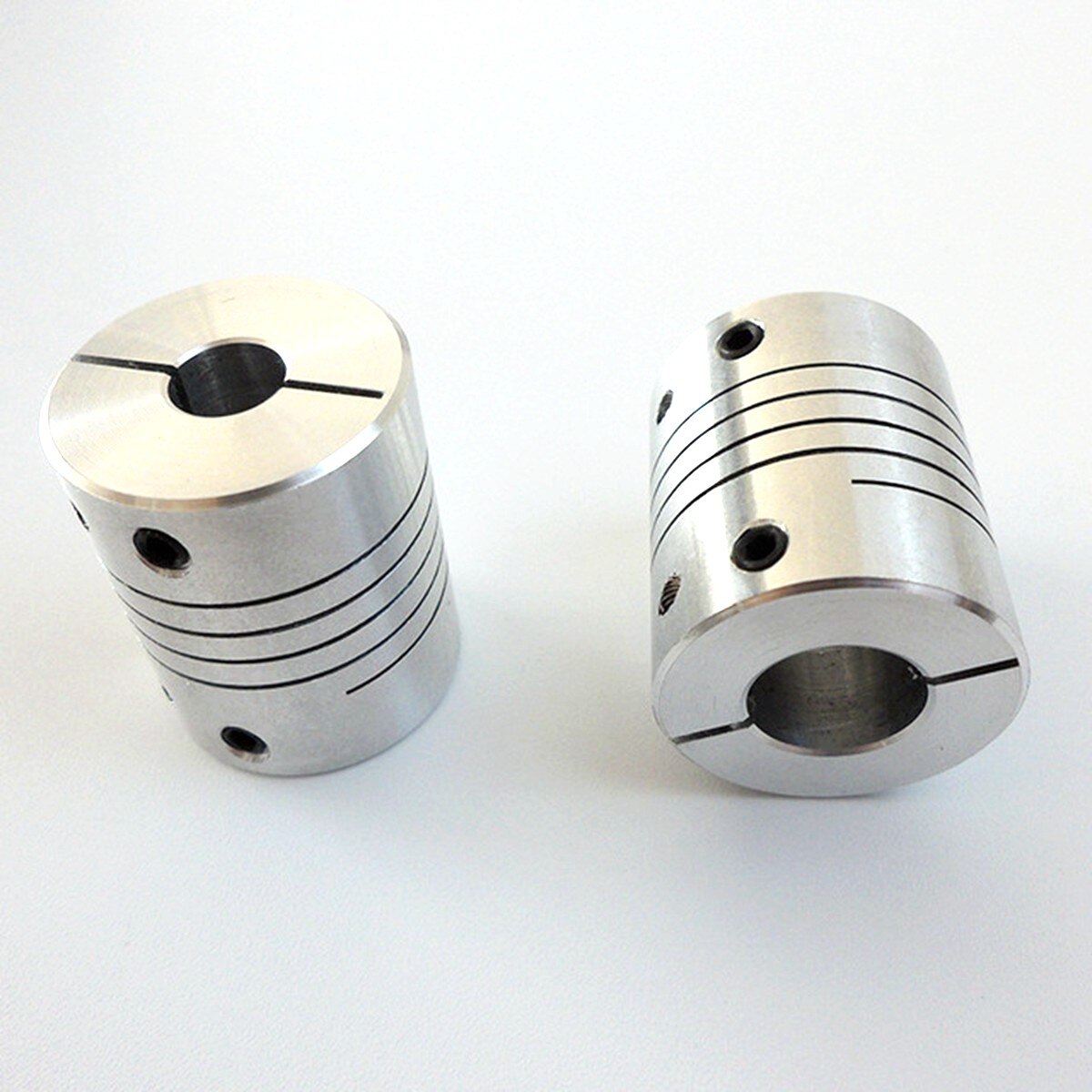 2Stck Aluminium Durchmesser X Länge 20x25mm See 5/6/6.35/8/10mm Koppler flexibel Frühling Welle Kupplung CNC Schrittmotor Kodieren