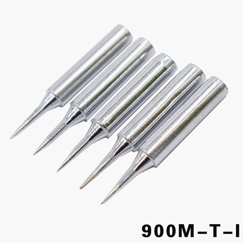 5/3pcs DIY Electric Soldering Iron Replacement Tips Lead Free Solder Iron Head For Soldering Welding Repair Station And Kit