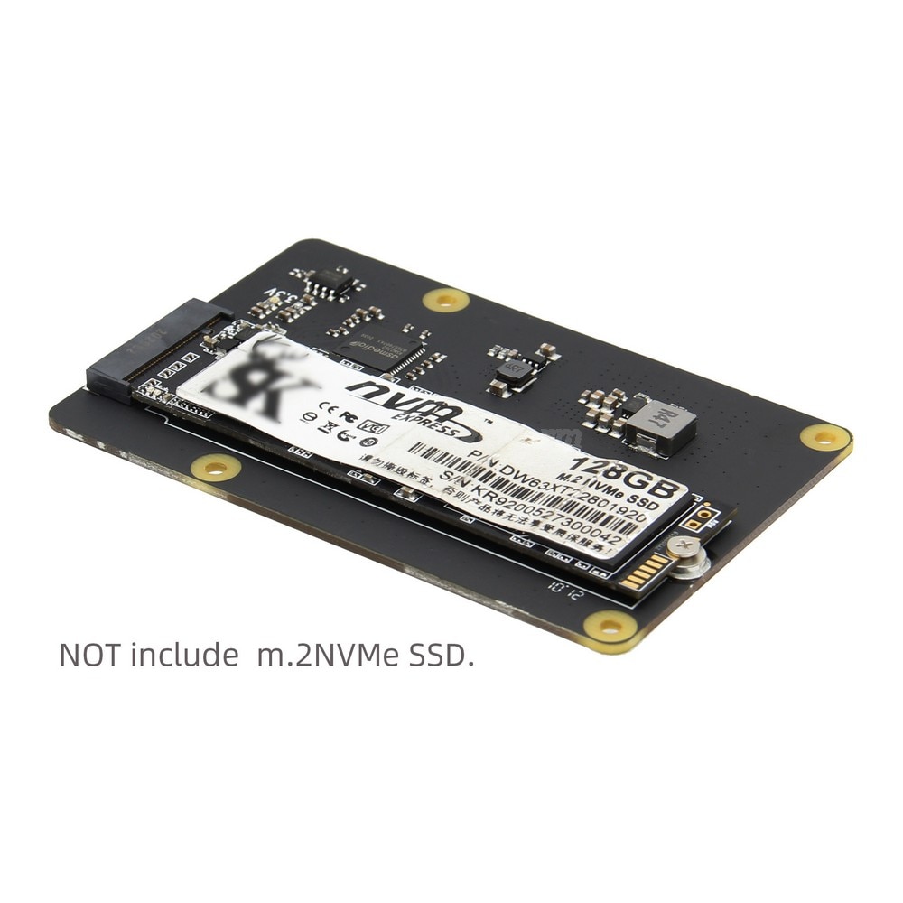 Himbeere Pi 4 Modell B M.2 NVMe SSD Schild 2280/2260/2242/2230, X872 Lagerung Erweiterung Gremium für Himbeere Pi 4 Modell B