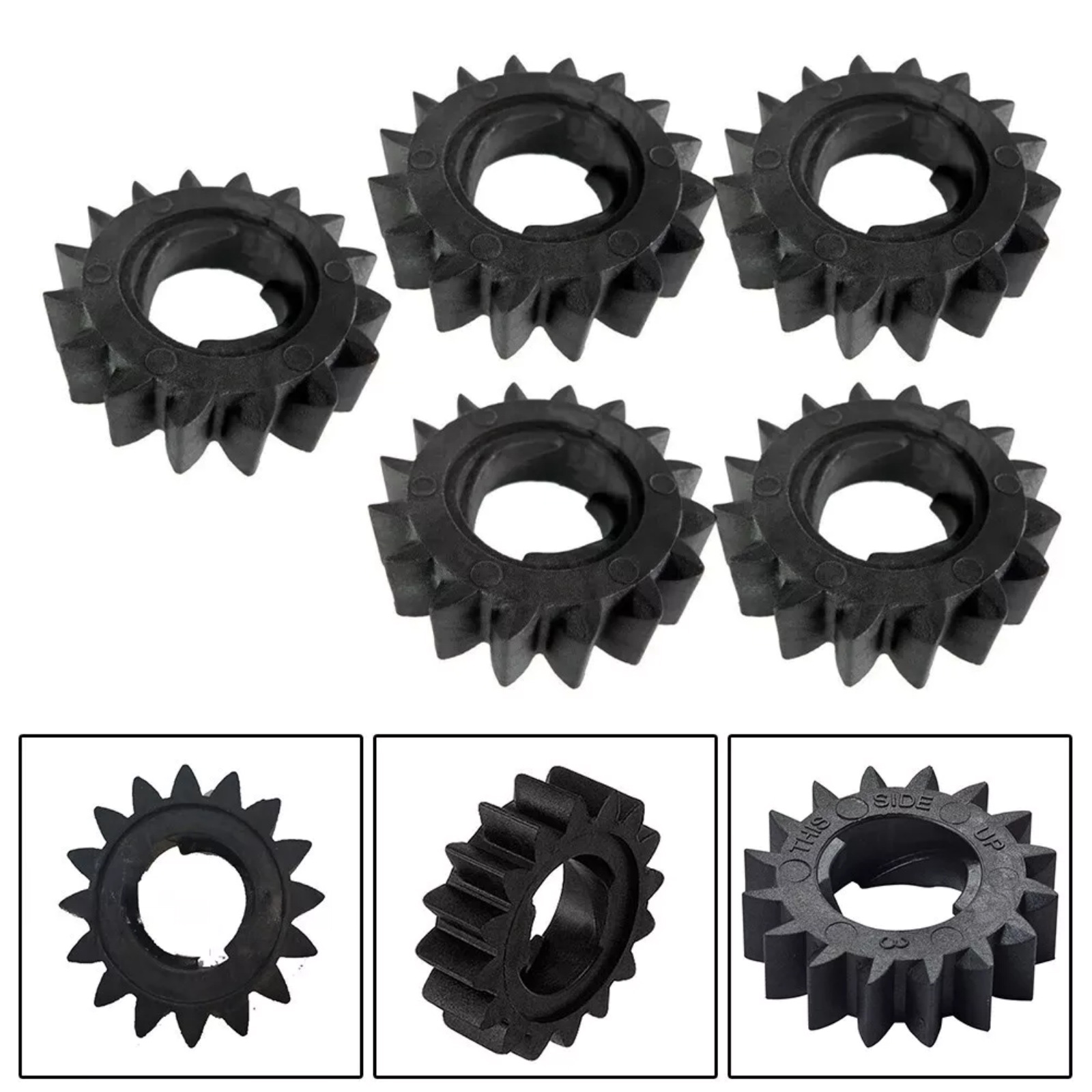 10 Pz/set Motorino di Avviamento Pignone Ingranaggi 16 Denti Per Motore Trattore Tosaerba Parte Per Briggs & Stratton 280104 Ingranaggio di trasmissione dell'avviamento