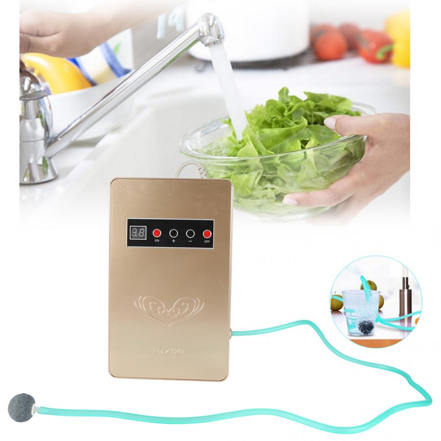 Multifunctional Portable 600mg/h Ozone Generator Ozonator Household Water Food Vegetable Sterilizer Tools 220V 50Hz EU Plug