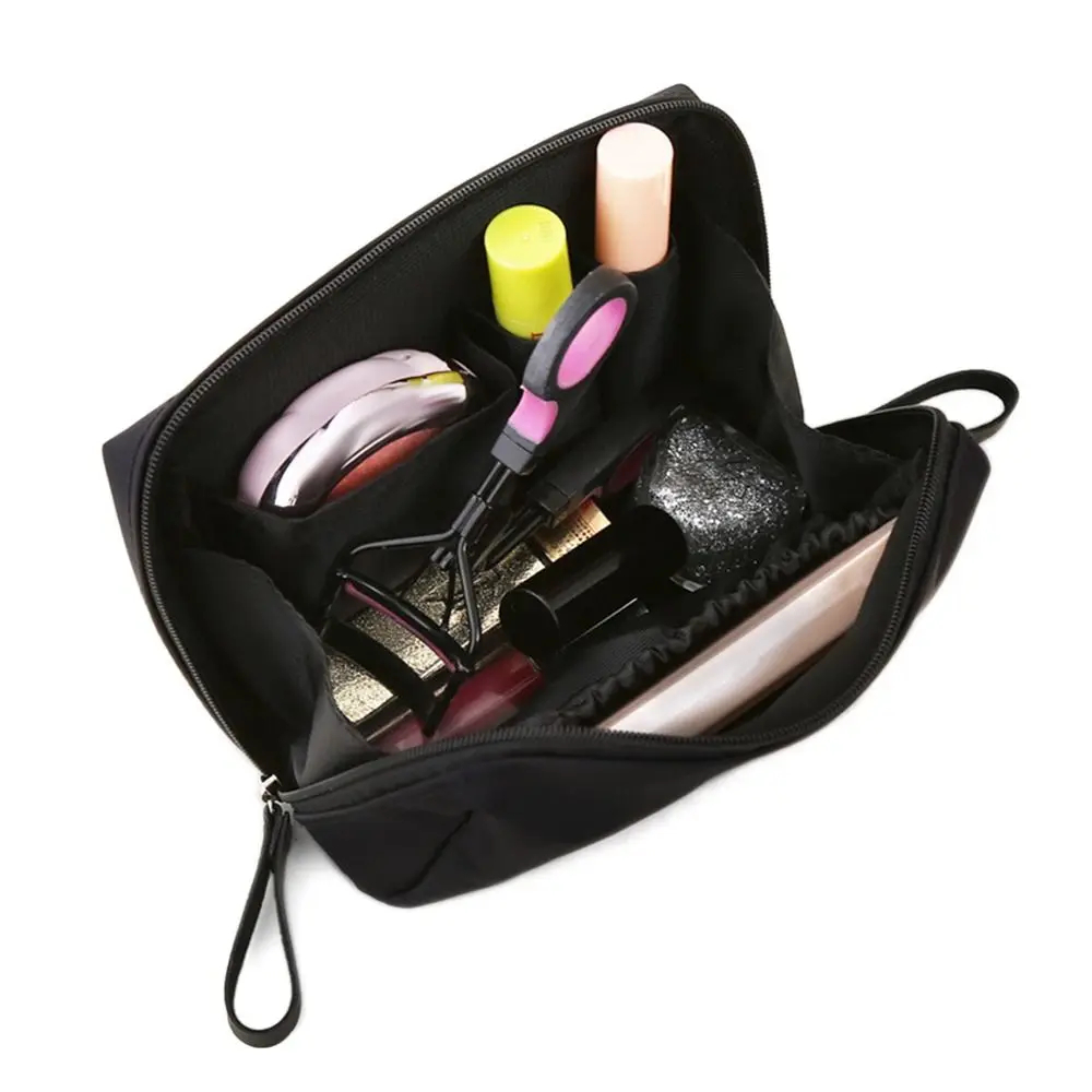 Waterproof Portable Women Makeup Bag Cosmetic Bag Coin Pouch Storage Bag Mini Lipstick Bag Small Bag Toiletry Bag Organizer Case: Brown