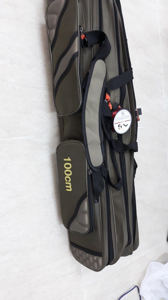 Udendørs 3 lag fisketasker vandtæt fiskegrej taske fiskestang taske stangposer opbevaringskasse karper fiskegrej