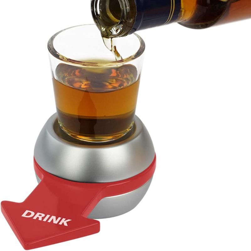 Grappige Shot Spinner Party Game Draaibaar Pijl Bier Wijn Glas Cup Kit Spin De Shot Drinking Game Entertainment Levert