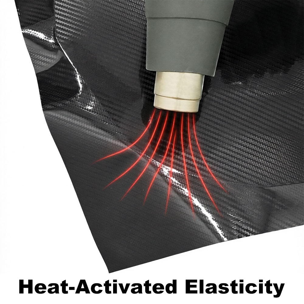 Car Film Covering 2D 3D 4D 5D 6D Glossy Carbon Fiber Wrapping Vinyl Film Auto Motorcycle Waterproof PVC Foil Car Accessories