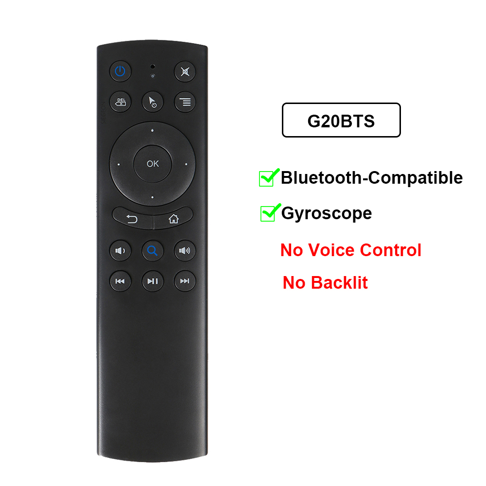 G20S PRO Remote Control Voice Backlit 2.4G Wireless Air Mouse Gyroscope G20BTS Plus BT5.0 Gyro For X96 H96 MAX TV BOX Controller: Yellow
