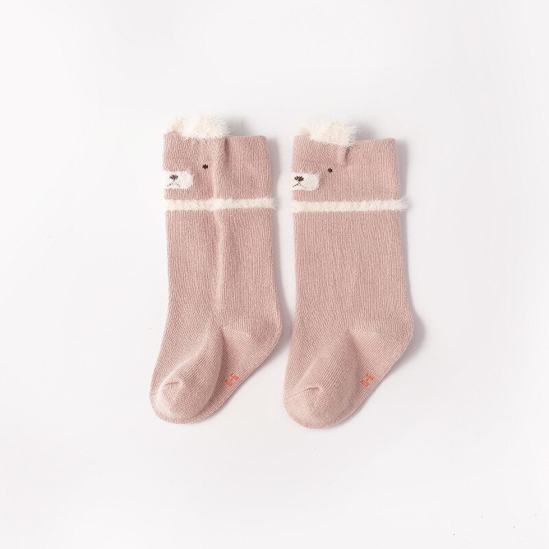 Calzini per bambini sciarpa autunno/inverno calzini per orsi tenere al caldo calzini per bambini ragazzi ragazze calzini da pavimento accessori per abbigliamento per bambini: 9
