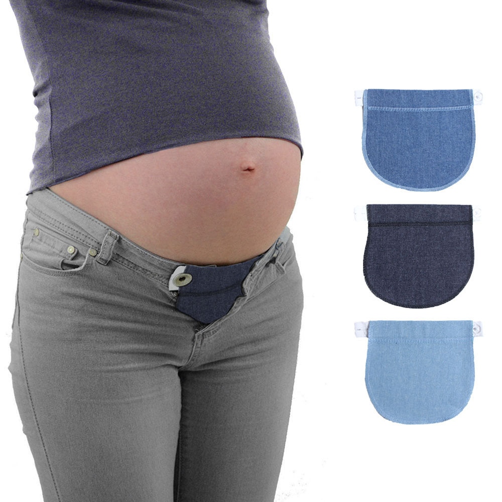 Pregnancy Waistband Spuc Belts Adjustable Elastic Waist Lengthening Button Pants Extended Prenatal & Postnatal Supplies