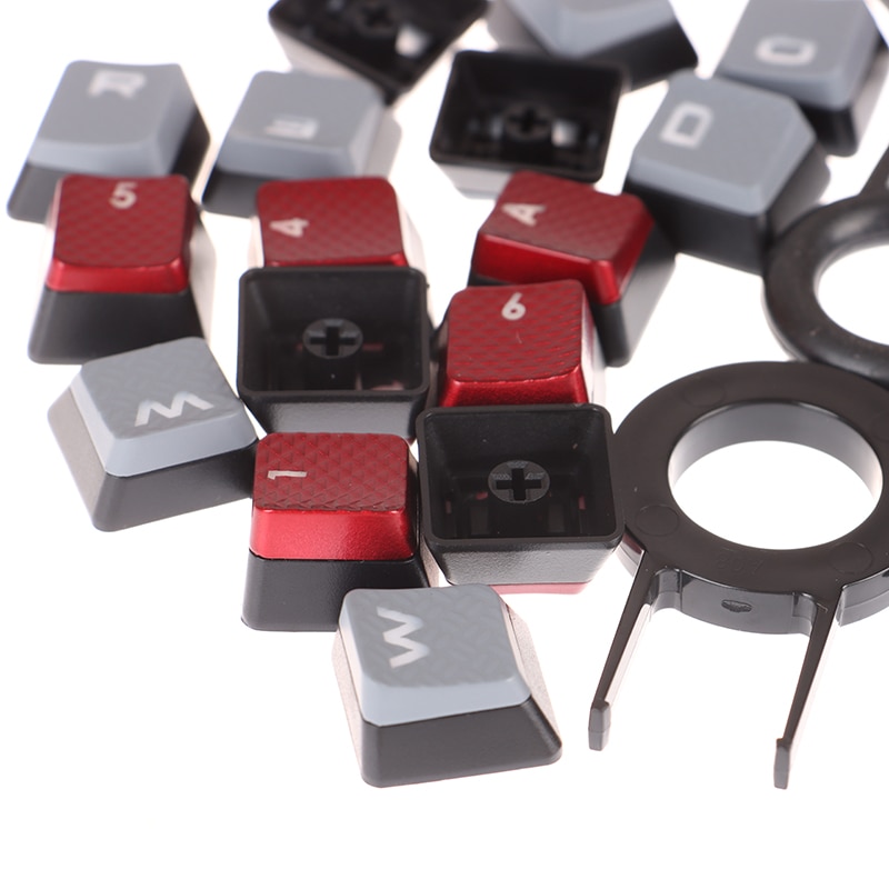 Refurbished Corsair Keycap Set – Fits K95 Platinum, K70 MKII RGB, K63 & K63 Wireless – ABS, Illuminated, QWERTY