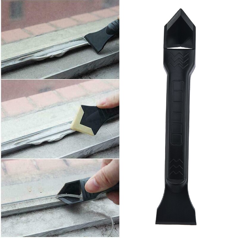 Caulk Nozzle&Scraper Set Caulk Tools Caulk 4pcs/set Finishing Tool Kit Caulk Nozzle Scraper Set Reusable Scraper
