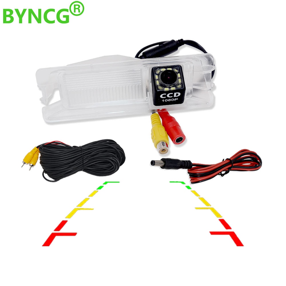 Waterproof 12 LED Rear view Camera BackUp Reverse Parking Camera for Nissan March Renault Logan Renault Sandero W