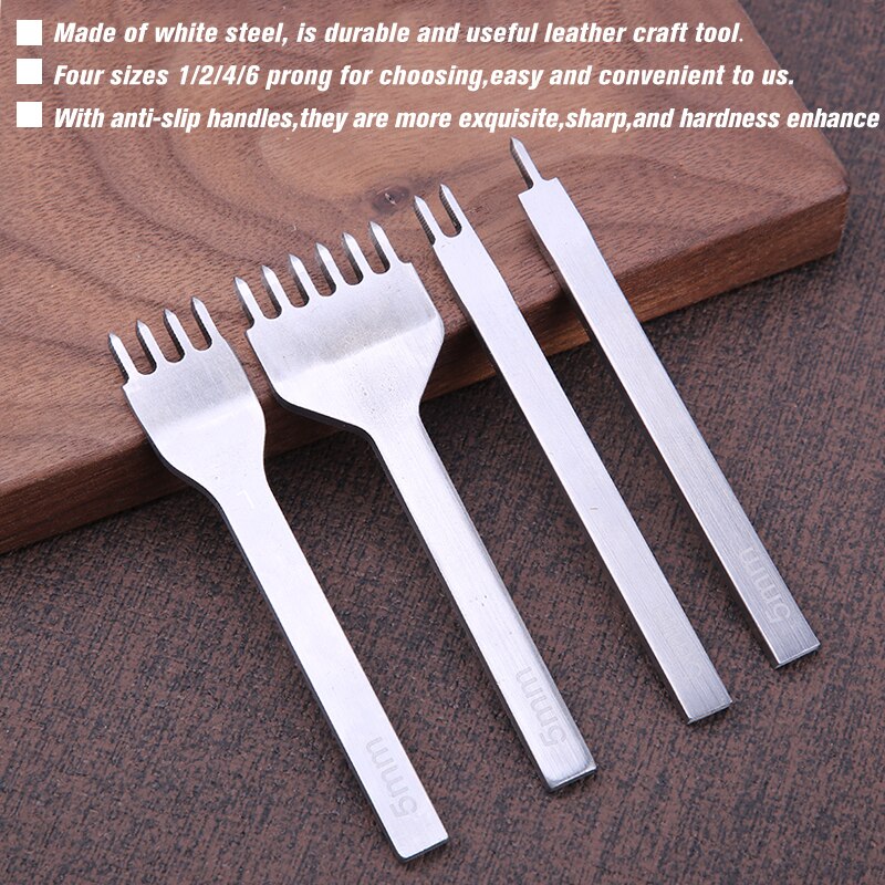 KAOBUY DIY Leather Carving Stamp Tools Set DIY Manual Leather Craft Stamps Art Pattern Leather Stamping Printing Tools Set