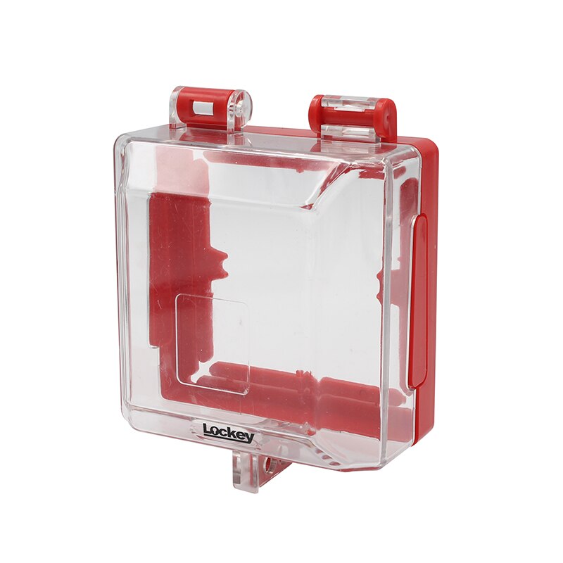 removable Transparent Switch Emergency Push Button Wall Plug Protection Lckout