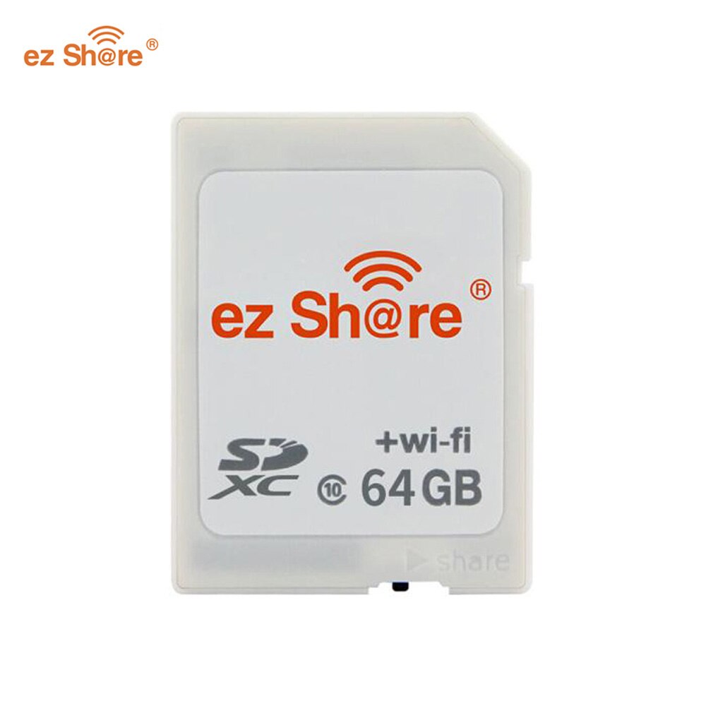 EZ share scheda SD WIFI originale 16GB 32GB 64GB Wireless Wifi condividi scheda di memoria classe 10 per fotocamera biglietto da visita bianco: White 64GB