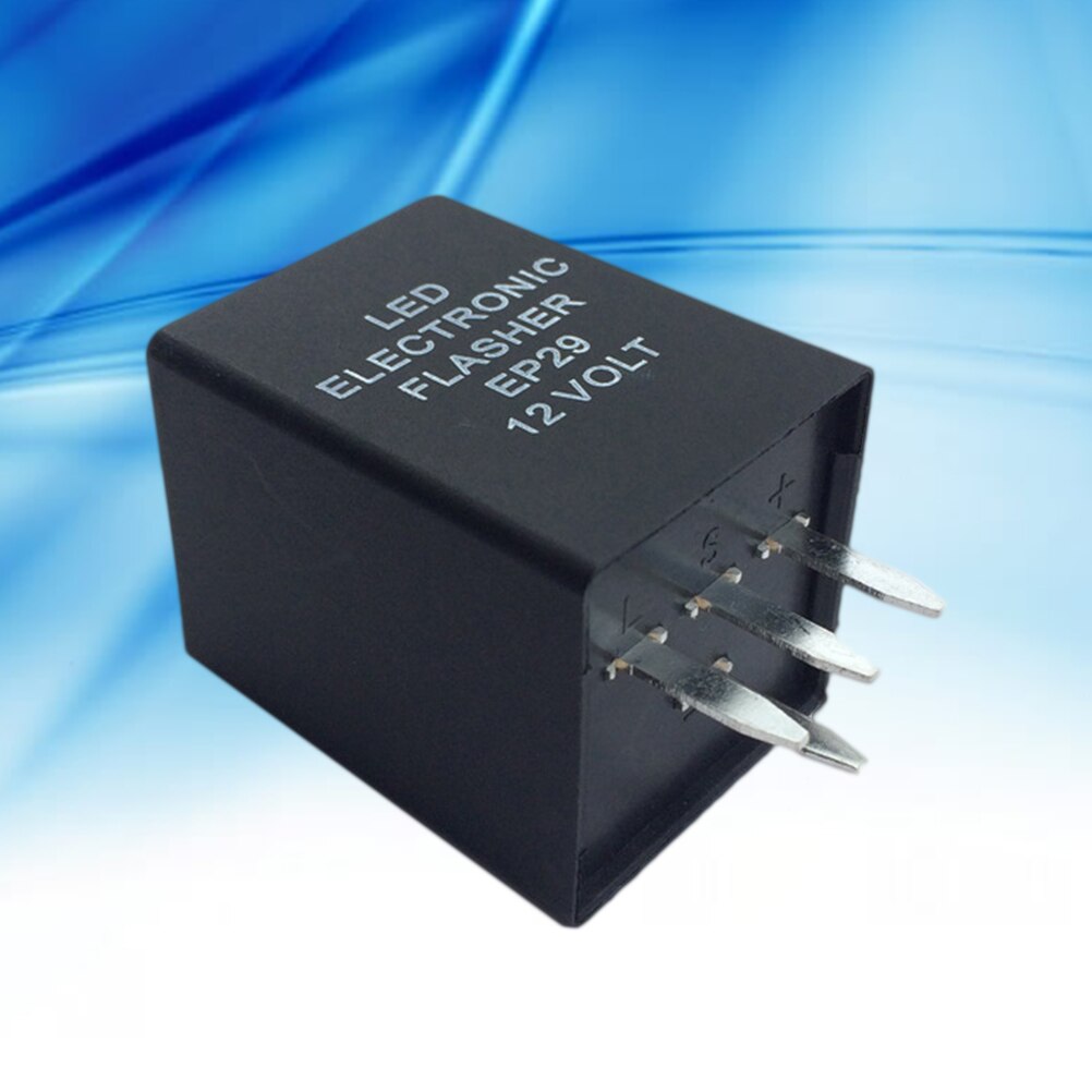 1PC Car 4 Pin LED Flasher Decoder Relay Equalizer Car Supplies 12V Flasher Relay For Turn Signal Blinker Light A20