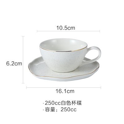 Service à thé en porcelaine d'os britannique, articles à boire en céramique, tasse à café avec théière à lait, ensemble de d'anniversaire et de noël: 03