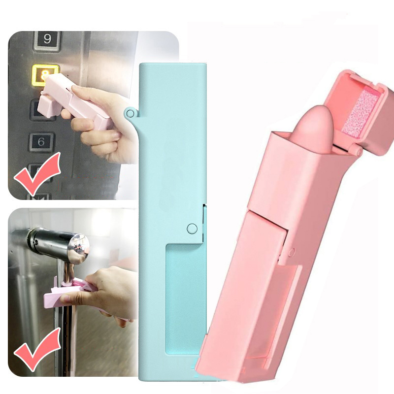 Press Elevator Hand Stick Avoid Touch Elevator Reaching No Touch Defender Anti-epidemic products Elevator artifact Tools