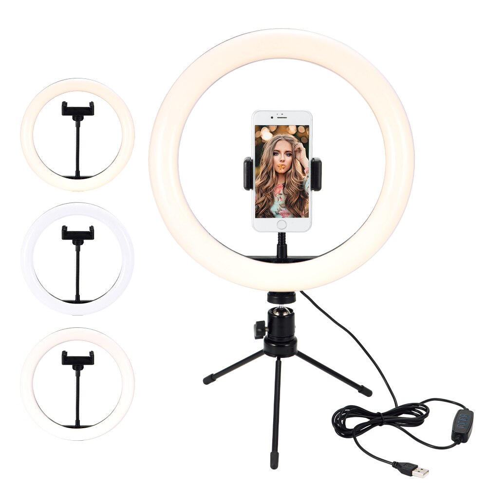 Lumière Anneau Pour Selfies | Stabilisateur Lampe De