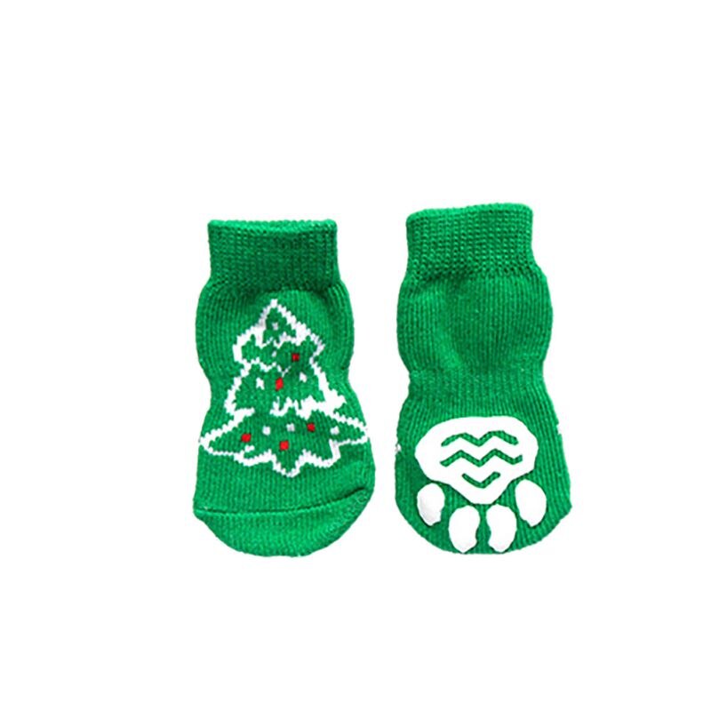 Groene Kerstboom Sokken M