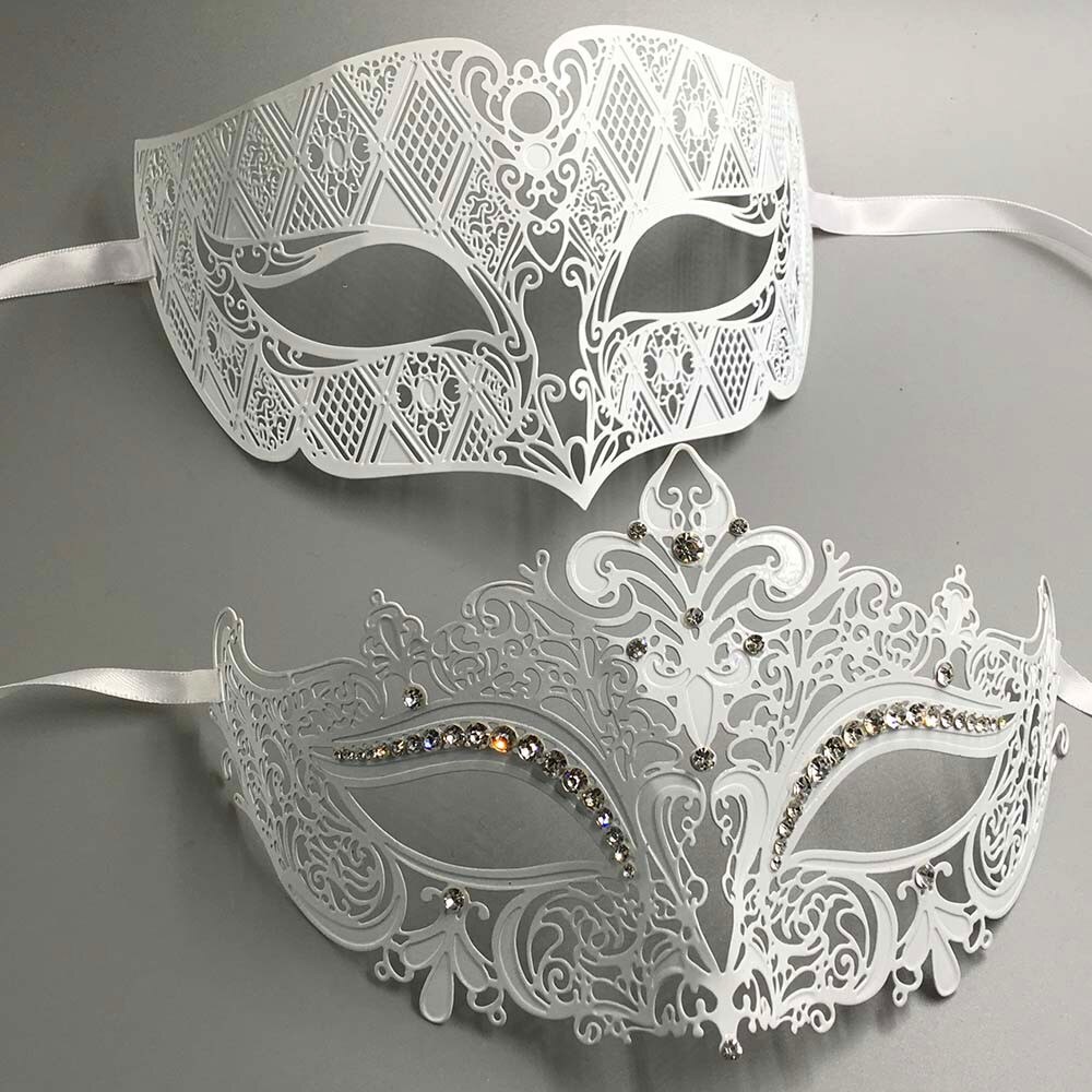 Luxus Metall Filigrane Strass Venezianischen Partei Maske Maskerade Paar Liebhaber WEIHNACHTEN Veranstaltung Hochzeit Maske viel