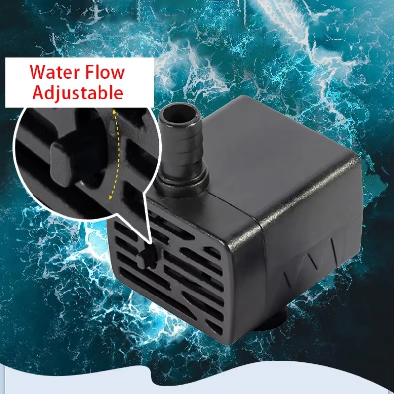 2-IN-1 USB 5V Waterpomp Ultrasone Verstuiver Mist Maker Fogger voor Vijver Tuin Rotstuin fontein Aquarium Landschapsarchitectuur Luchtbevochtiger