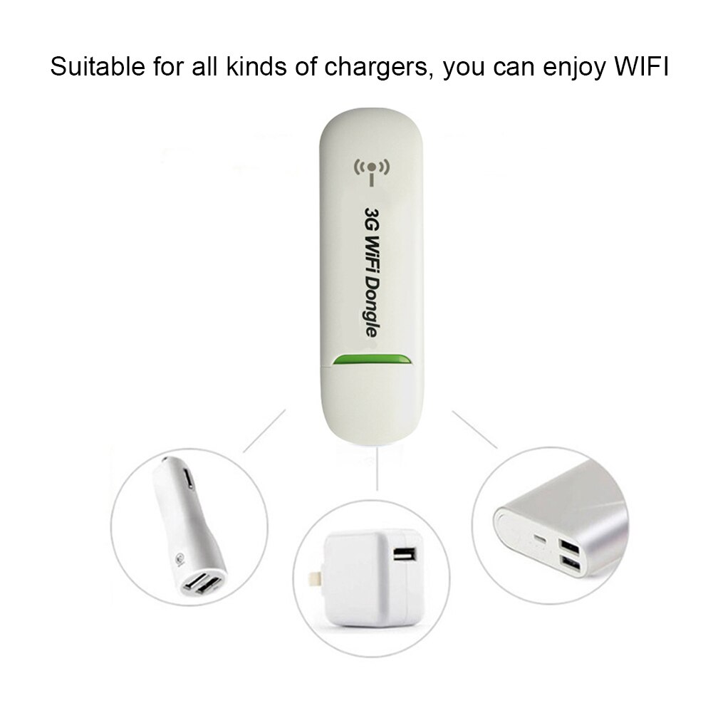 Network Hotspot Car Mobile Pocket Mini Wireless Router Desktop PC 3G WiFi Dongle Adapter USB Modem Tablet Laptop Travel Office