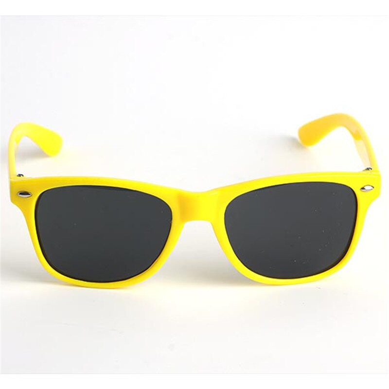 Seje solbriller til børn mærke solbriller til børn drenge piger solbriller  uv 400 beskyttelsesnitte oculos: Gul