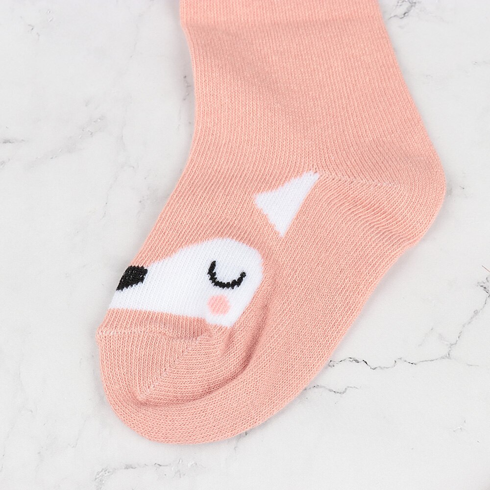 1Pair Fun Cotton Orange Cute Baby Knee Socks Newborn Infant Baby Knee High Socks Children Baby Girls Boys Socks For Age 0-3 Year