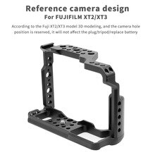 Bgning Aluminium Camera Kooi Video Film Maken Frame Voor Fujifilm XT2 XT3 Dslr Camera Stabilizer Rig Beschermende Case Cover